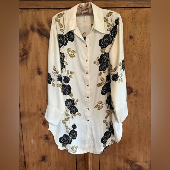 Free People Off the Vines Shirt - Picture 4 of 6